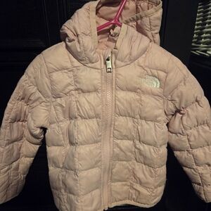 The North Face Pink Puffer Jacket